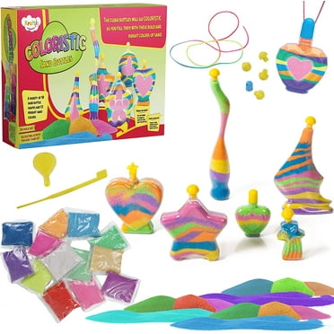 10X SAND ART PICTURES Kids Painting Coloured SAND Kids PaintingDrawing CraftTDCA